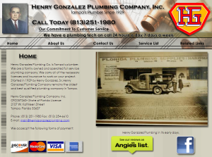 Henry Gonzalez Plumbing